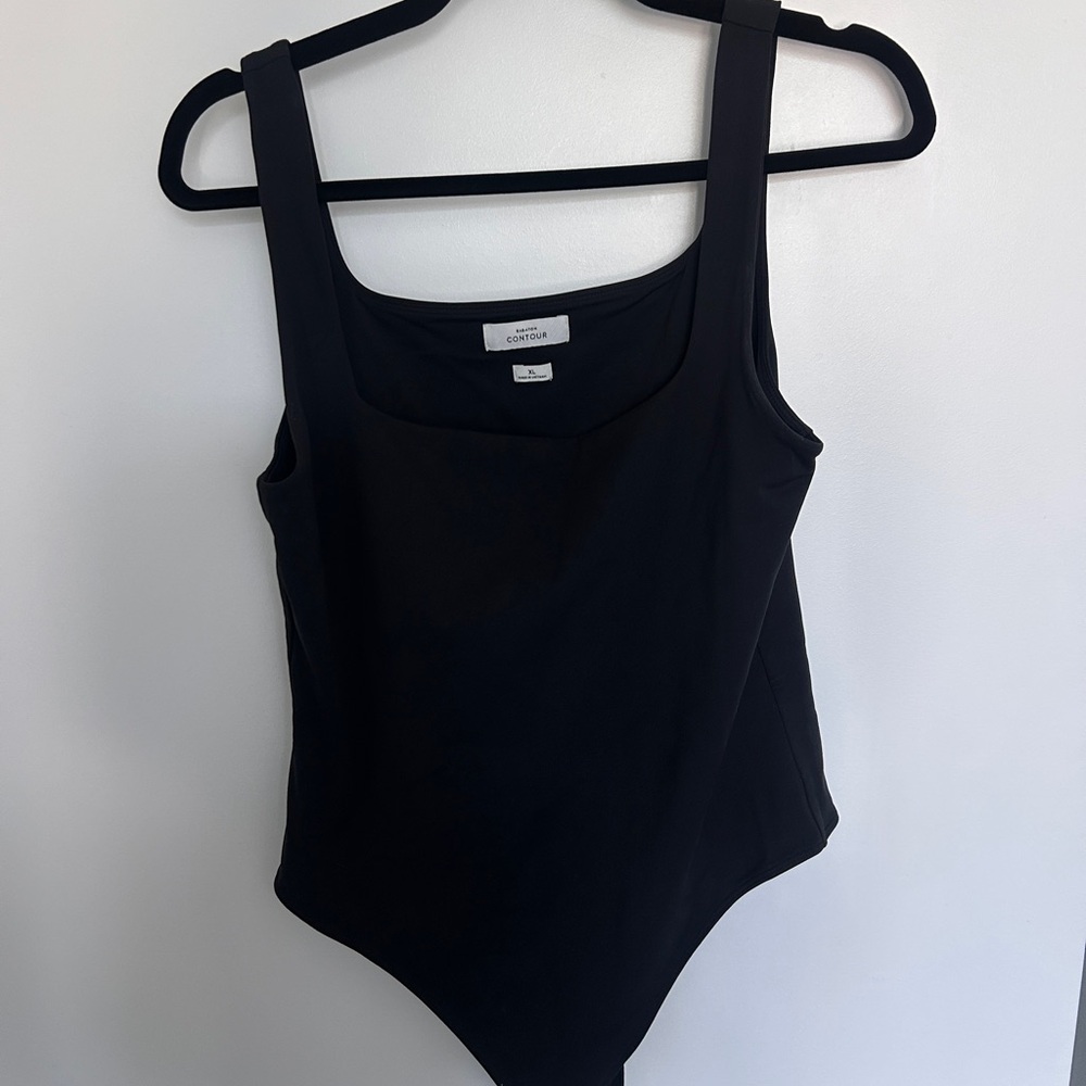 Aritzia Contour Black Bodysuit - XL